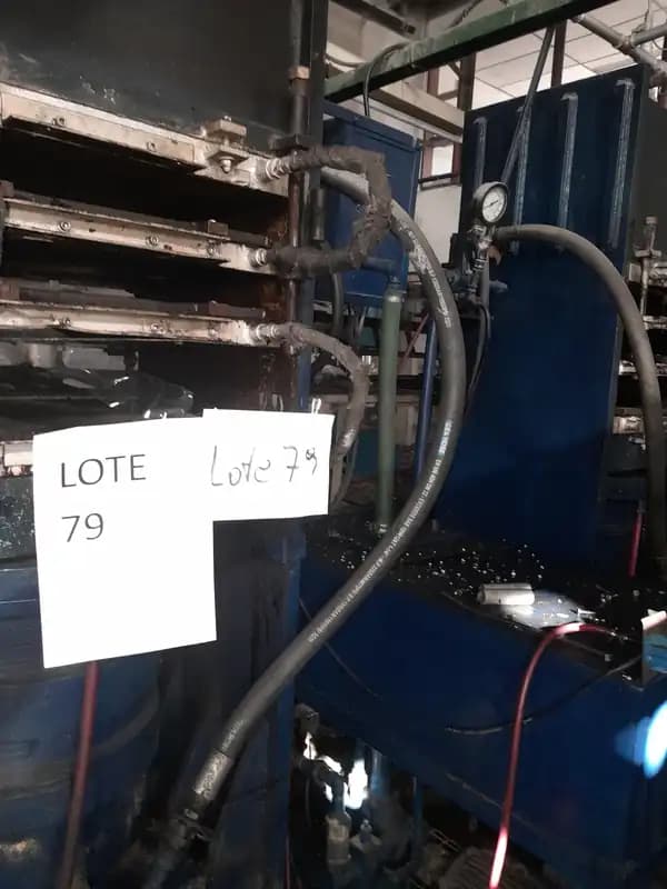 LOTE 79 - DOS PRENSAS HIDRAULICAS