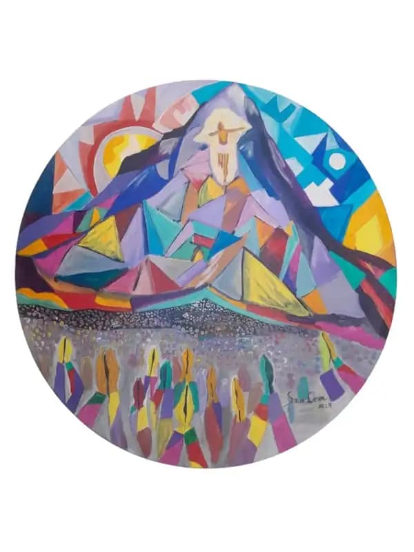 OBRA DE ARTE; "Multitud Orando"