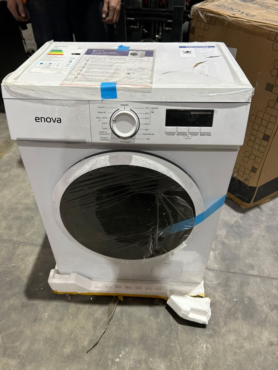 LAVARROPAS CARGA FRONTAL 7 KG BLANCO