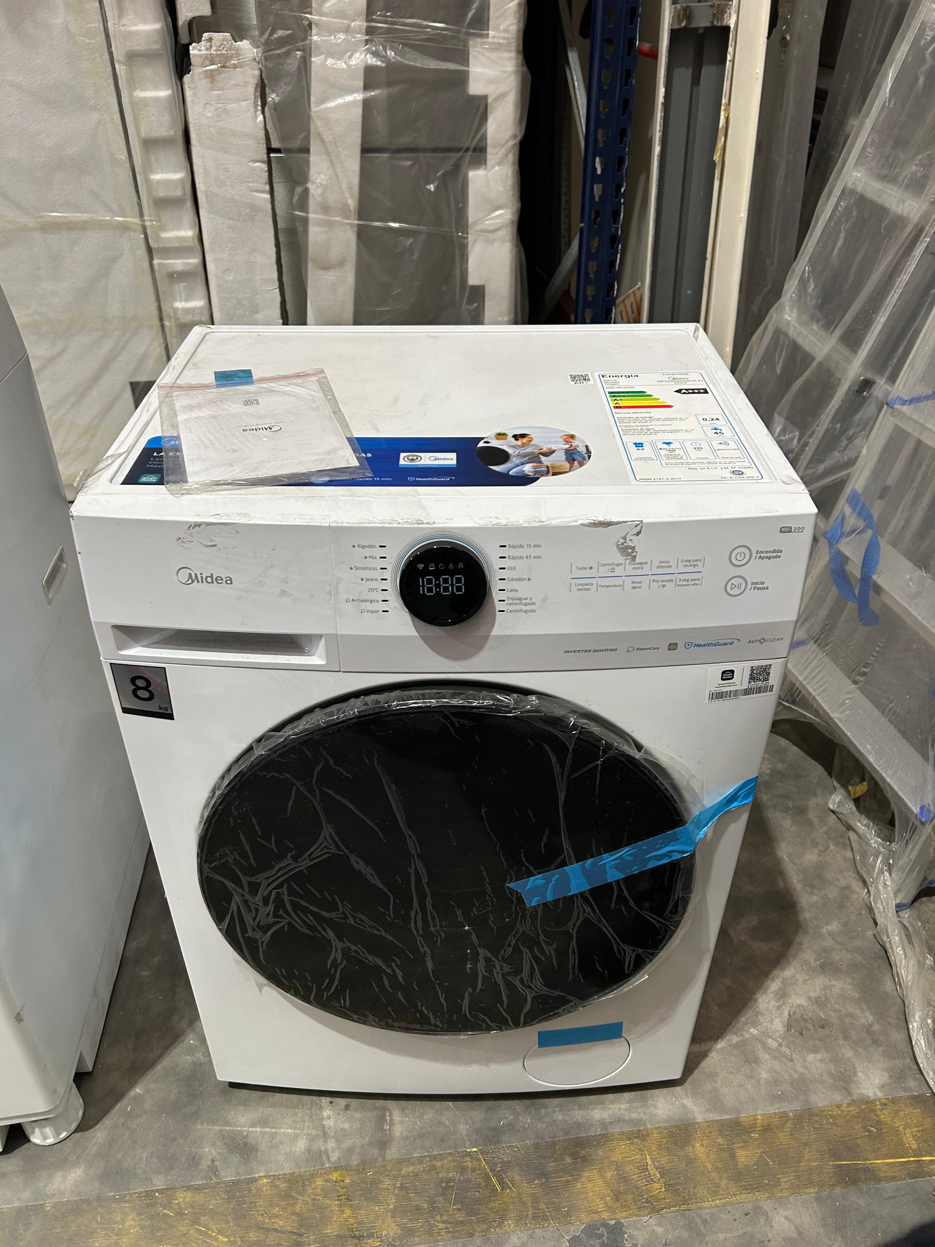 LAVARROPA INVERTER SMART 8KG 1400RPM