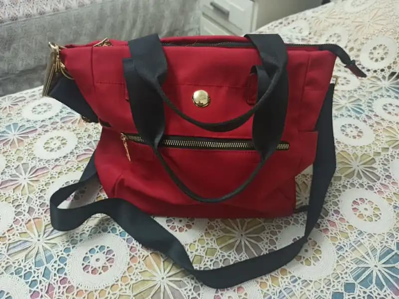 cartera tela
