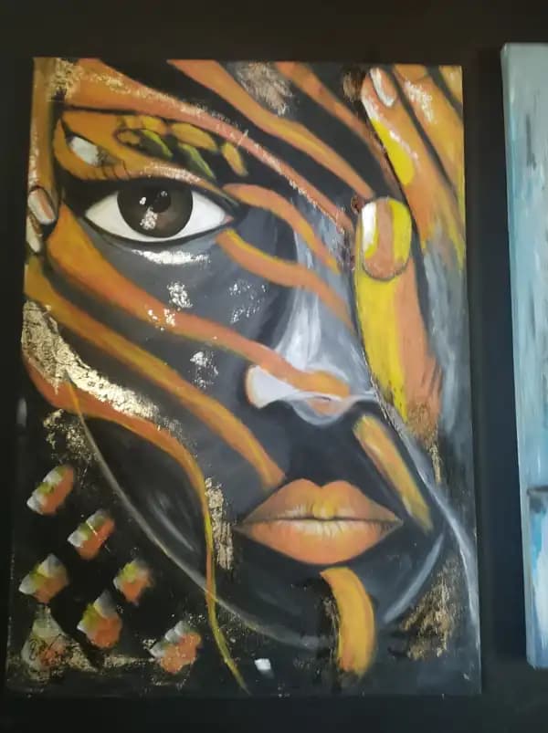 Obra de Arte; "MIRADA DE FORTALEZA"