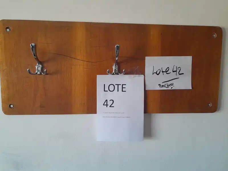 LOTE 42 - UN PERCHERO
