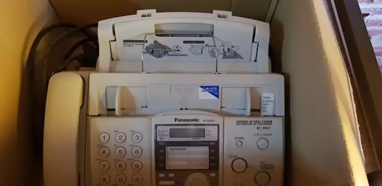 TELEFONO FAX MARCA PANASONIC