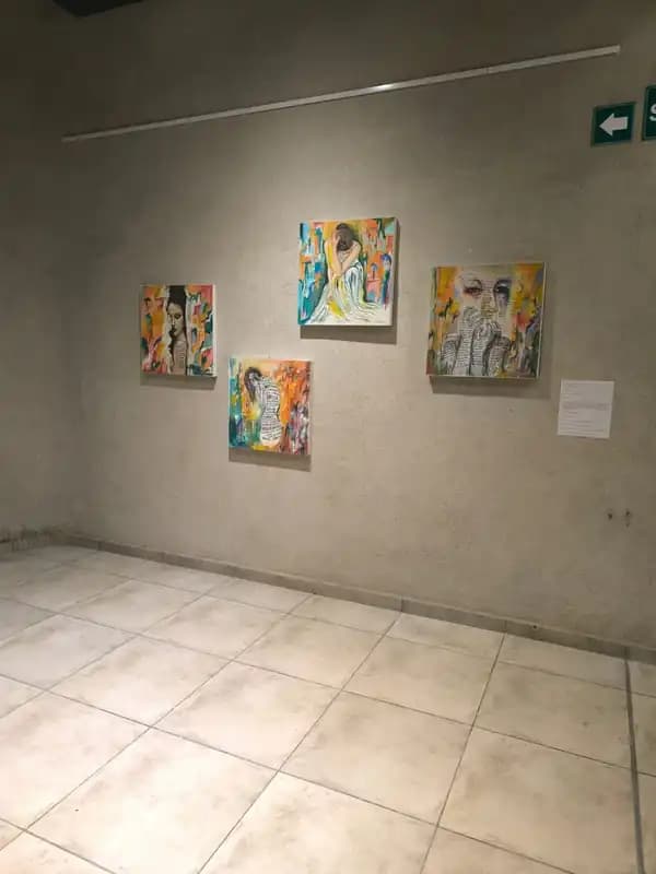 Obra de Arte; "HAY CICATRICES QUE NO SE VEN"
