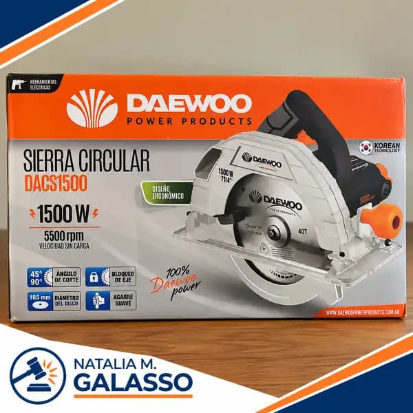 SIERRA CIRCULAR DAEWOO 1500W
