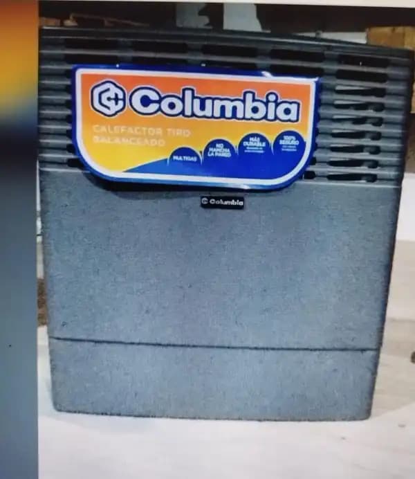 CALEFACTOR COLUMBIA tiro balanceado - 3000 Kcal.