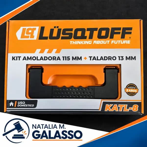 KIT AMOLADORA 115MM + TALADRO 13 MM