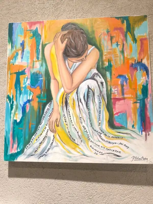 Obra de Arte; "ELEGÍ SER YO SIN DISCULPAS"