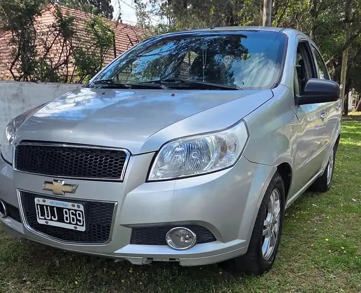 Chevrolet  Aveo G3  LT 1.6 N M/T año 2012 CON GNC
