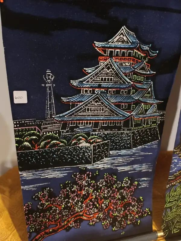PAR DE TAPICES ORIENTALES