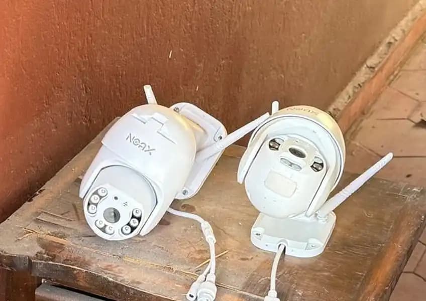 Dos cámaras de seguridad marca Noax exc oportunida