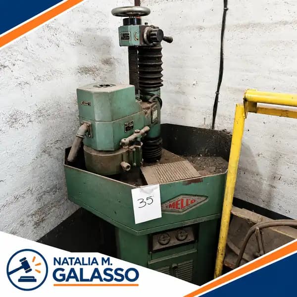 Rectificadora planetaria con base magnética