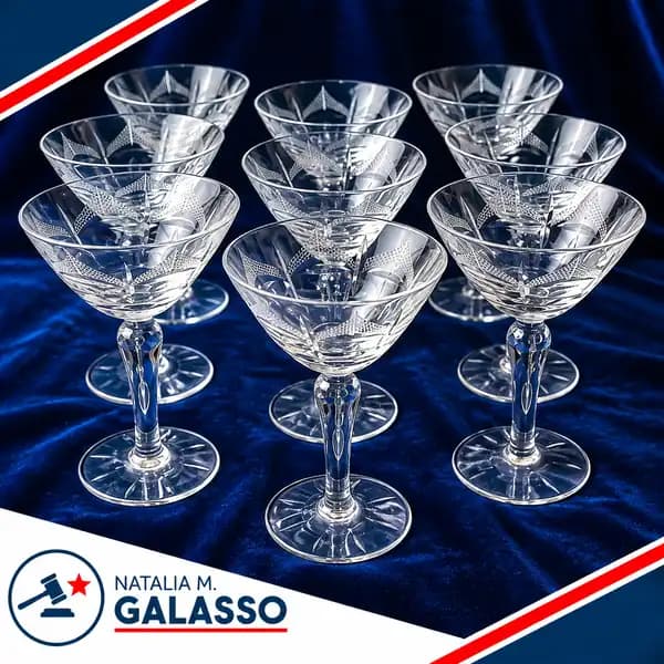 COPAS CRISTAL TALLADO