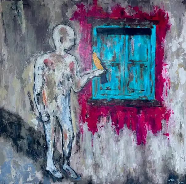 Obra de Arte; "LA VISITA"