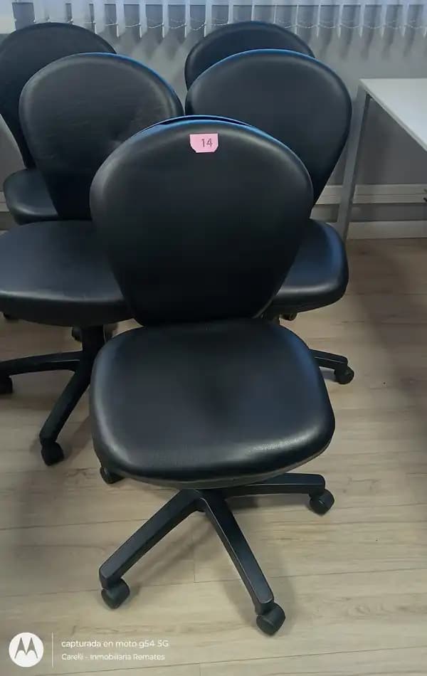 5   Silla Midonna giratoria sin apoyabrazos, simil