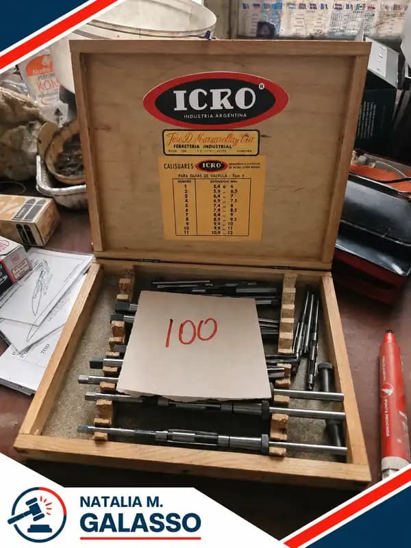 Juego de escariadores manuales extensibles