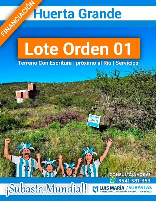 Huerta Grande Terreno Orden 01