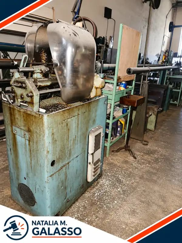 Torno automático camporesi ha25 con alimentador