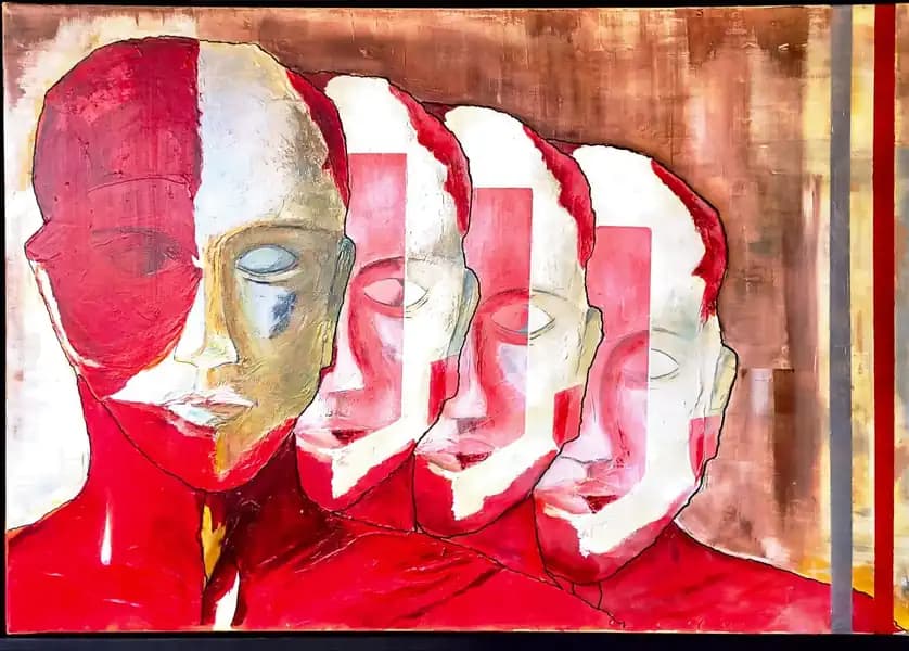 OBRA DE ARTE- PINTURA; "AUTOCONEXION"