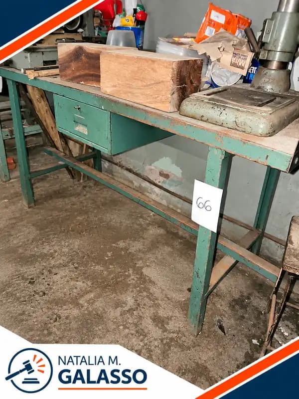 Mesa de trabajo chapa