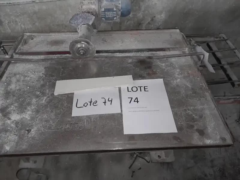 LOTE 74 - CORTADORA DE CAUCHO