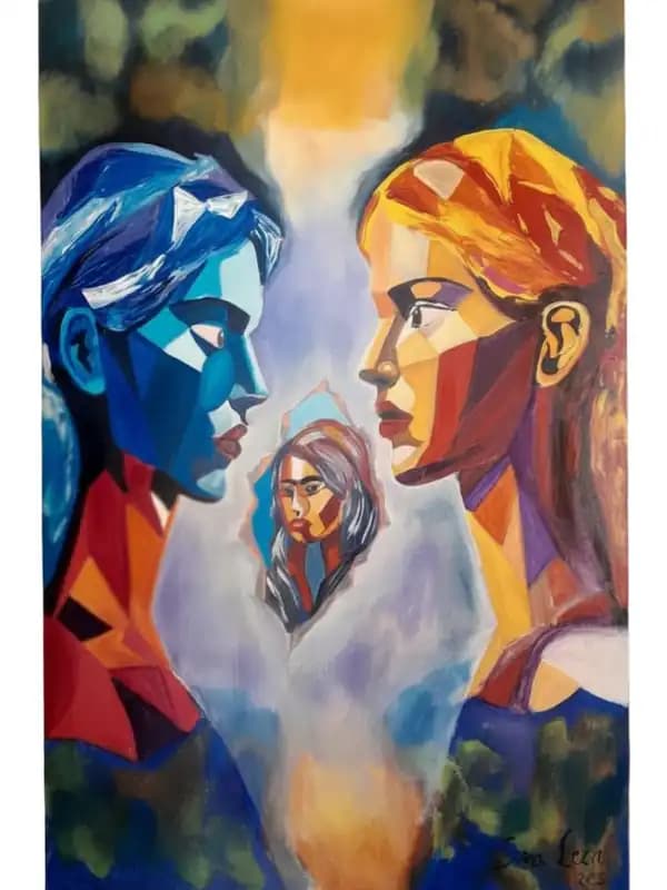 OBRA DE ARTE; "Dos caras, una verdad"
