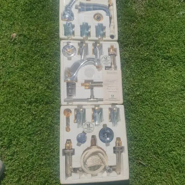 GRIFERIA BEBERLY ALTA GAMA CROMO ORO BIDET DUCHA L