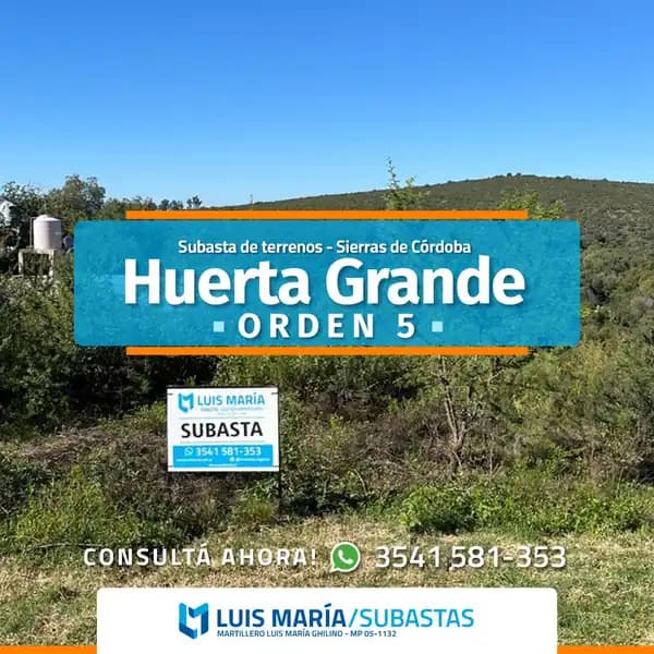Huerta Grande 05 ESCRITURA SERVICIOS FINANCIACIÓN
