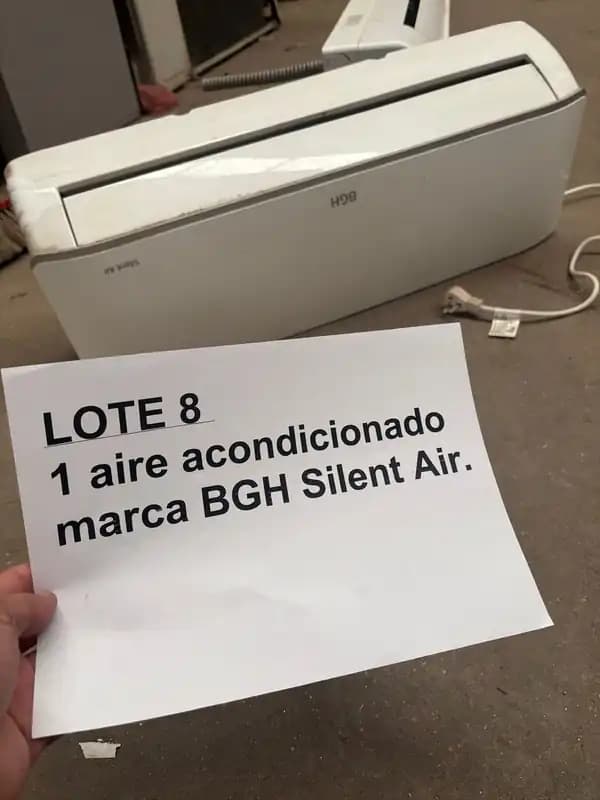 UN AIRE ACONDICIONADO MARCA BGHSILENT AIR OP UNICA