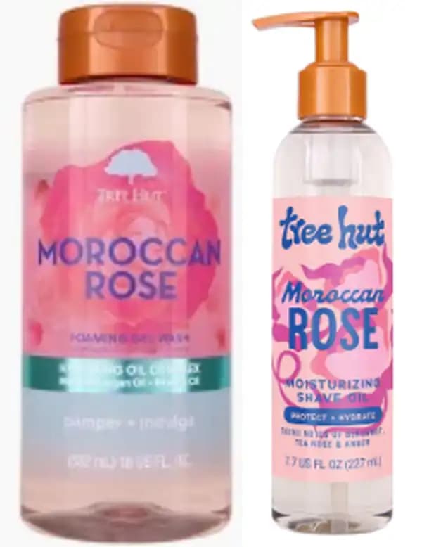 Gel de ducha  + Aceite corporal  Moroccan Rose