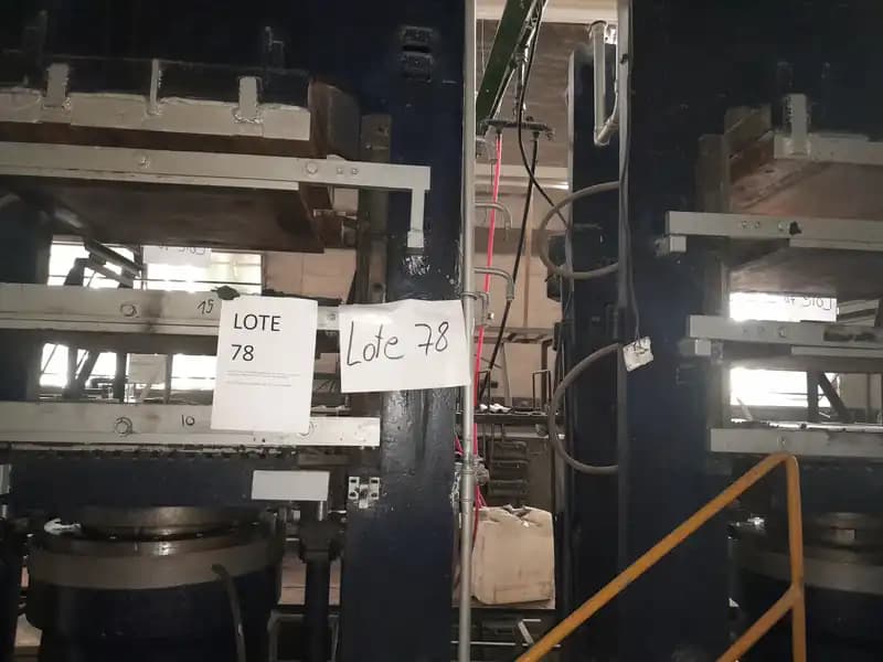 LOTE 78 - DOS PRENSAS HIDRAULICAS