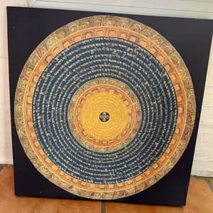 CUADRO MANDALA VINIL 60x60