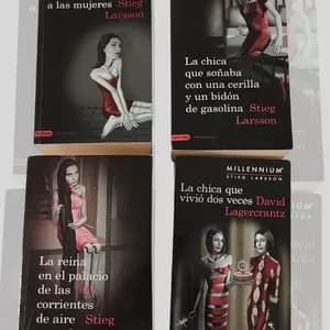 4 LIBROS DE S. LARSSON