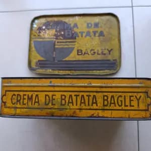 LATA GIGANTE ANTIGUA CREMA