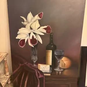 BODEGON,QUESO Y VINO