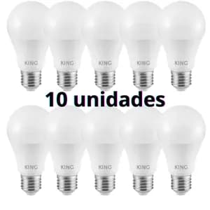 10 Lámparas LED E27