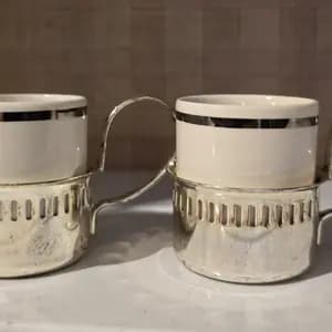 DUO TACITAS PORCELANA