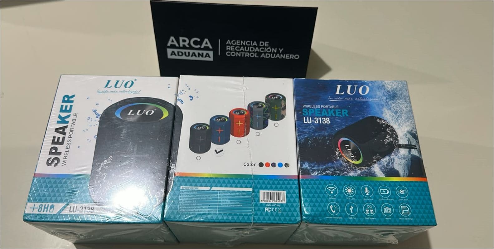 UN PARLANTE MARCA LUO MODELO LU-3138- FUNCIONAMIENTO SIN CONTROLAR - SE VENDEN EN EL ESTADO EN QUE SE ENCUENTRAN Y EXHIBEN. 24046GSM002697