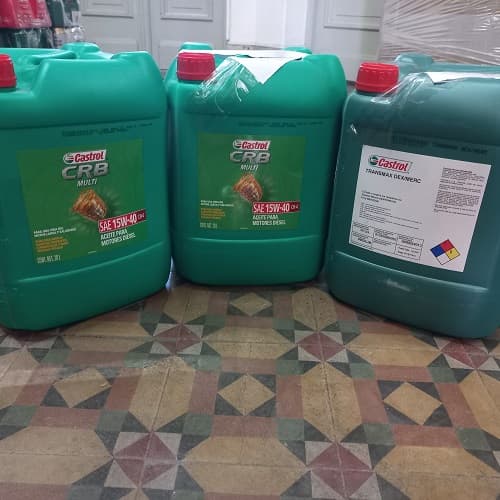 1 BIDON DE ACEITE P/DIRECC. HIDRAULICA X 20 LT - CASTOL SAE-15W-40 - AÑO DE FABRICACIÓN 2023 - SE VENDEN EN EL ESTADO EN QUE SE ENCUENTRAN Y EXHIBEN. 23016GSM000259