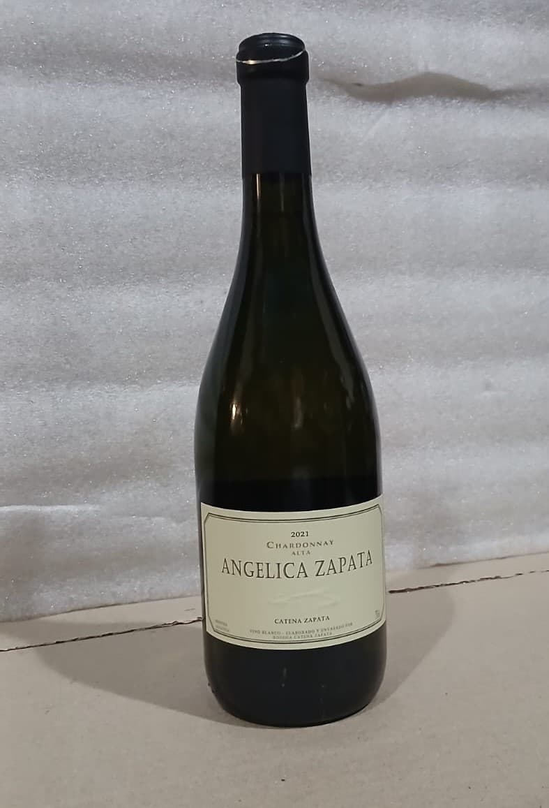 16 BOTELLAS DE VINO MARCA ANGELICA ZAPATA CHARDONNAY 2021 X 750 MLTRIBUTAN IVA ALÍCUOTA 21% - SE VENDEN EN EL ESTADO EN EL QUE SE ENCUENTRAN Y EXHIBEN 25086GSM000026