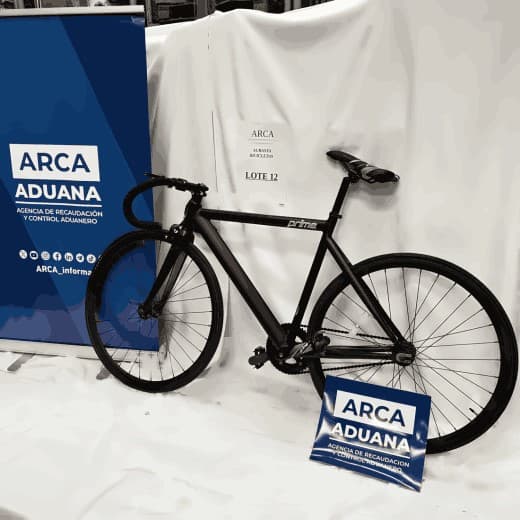UNA BICICLETA – MARCA PRIME – MODELO ZF – RODADO 23 – N.º SERIE 15TM0206322 - NUEVA - ARMADATRIBUTAN IVA ALÍCUOTA 21% - FUNCIONAMIENTO SIN CONTROLAR - SE VENDEN EN EL ESTADO EN EL QUE SE ENCUENTRAN Y EXHIBEN - ACTA 109/2017
