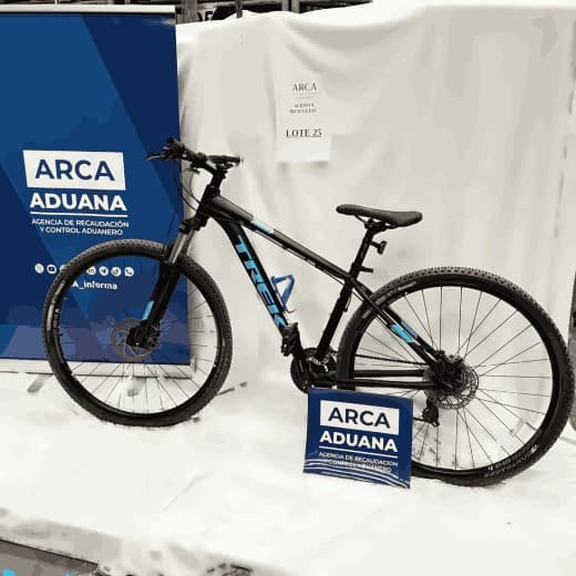 UNA BICICLETA – MARCA TREK – MODELO MARLIN 5 – RODADO 29 – N.º SERIE WTU176C0244LTRIBUTAN IVA ALÍCUOTA 21% - FUNCIONAMIENTO SIN CONTROLAR - SE VENDEN EN EL ESTADO EN EL QUE SE ENCUENTRAN Y EXHIBEN - ACTA 2948/2016