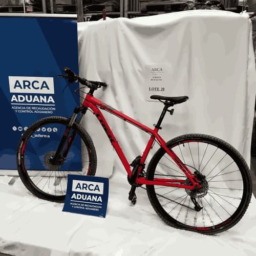 UNA BICICLETA – MARCA TREK – MODELO XCALIBER 8 – RODADO 29 – N.º SERIE WTU104C0699L - NUEVA - ARMADATRIBUTAN IVA ALÍCUOTA 21% - FUNCIONAMIENTO SIN CONTROLAR - SE VENDEN EN EL ESTADO EN EL QUE SE ENCUENTRAN Y EXHIBEN - ACTA 3492/2016