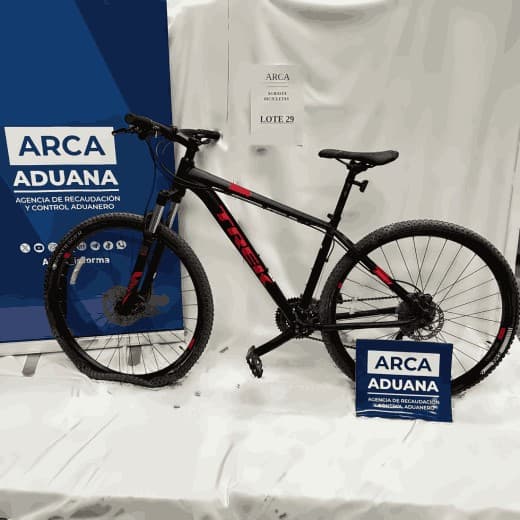 UNA BICICLETA – MARCA TREK – MODELO MARLIN 7 – RODADO 29 – N.º SERIE WTU316C2364L - NUEVA - ARMADATRIBUTAN IVA ALÍCUOTA 21% - FUNCIONAMIENTO SIN CONTROLAR - SE VENDEN EN EL ESTADO EN EL QUE SE ENCUENTRAN Y EXHIBEN - ACTA 166/2017