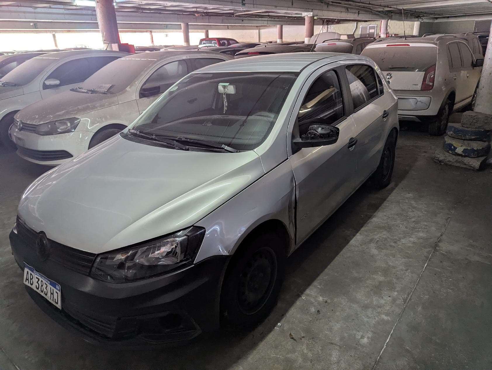 AUTOMOTOR VOLKSWAGEN GOL TREND 1.6, MSI, SEDAN 5 PUERTAS, AÑO 2017, COLOR GRIS. REGULAR