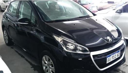 Automotor marca Peugeot modelo 208 año 2016.-