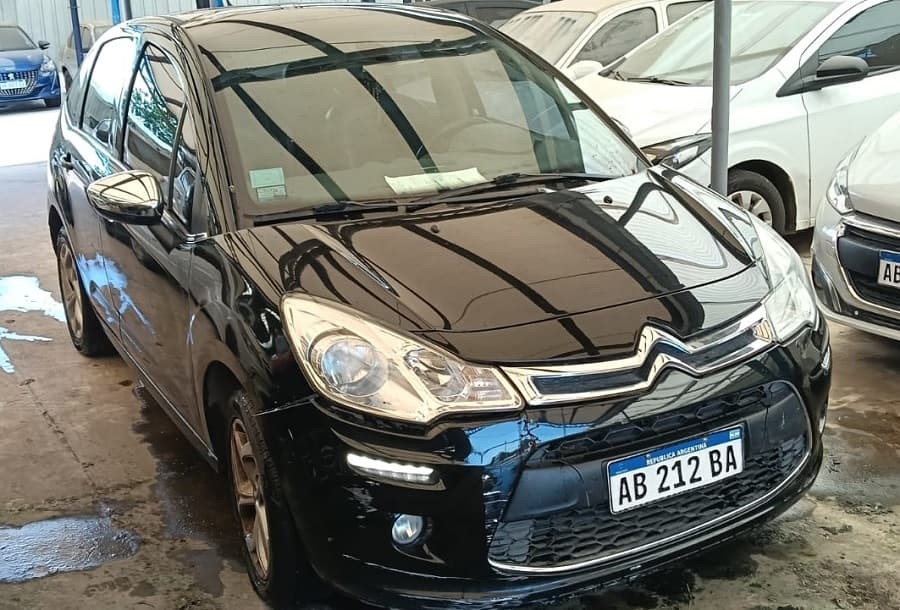 AUTOMOTOR CITROEN, C3 VTI 115 , Color: NEGRO, Año: 2017, DOMINIO: AB212BA