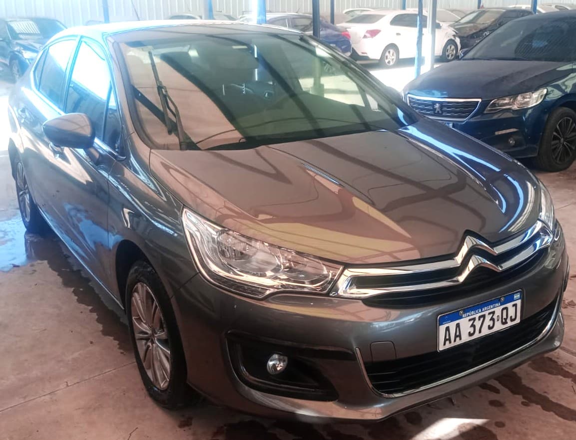 Automotor CITROEN, Modelo: C4 LOUNGE 143 LIVE, SEDAN 4 PTAS, GRIS, Naftero, 2016. Estado: REGULAR.