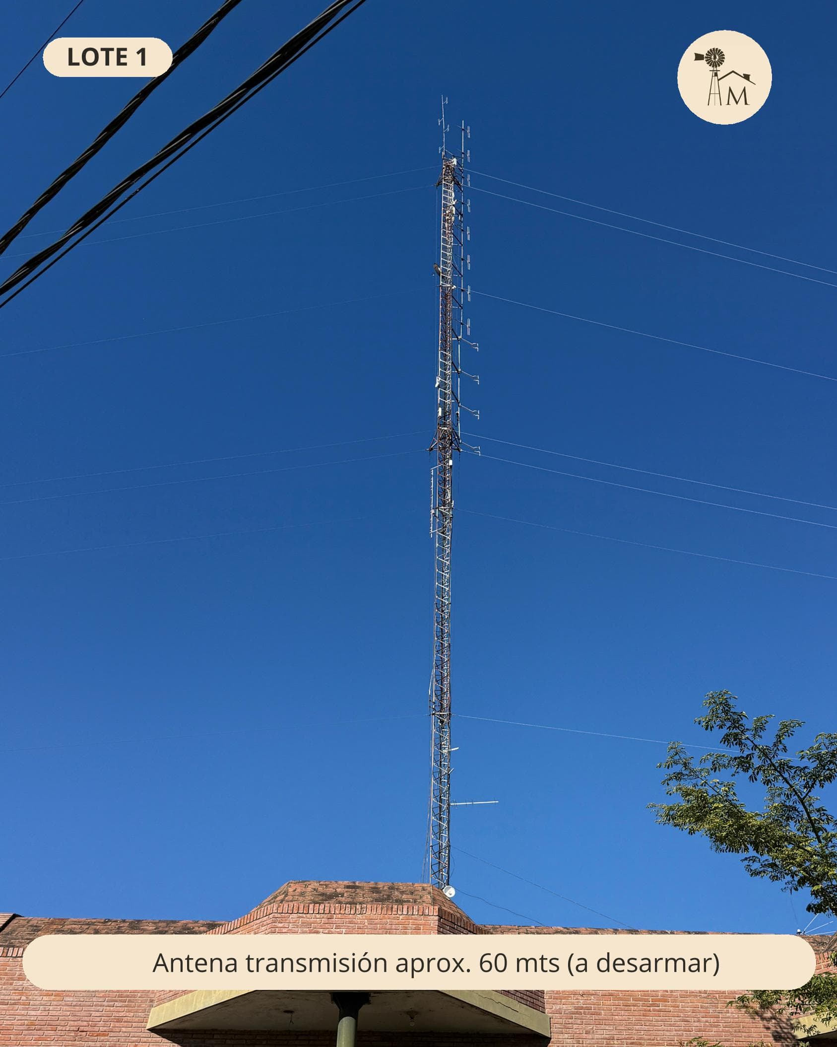 Torre de transmisión (LOTE 1)